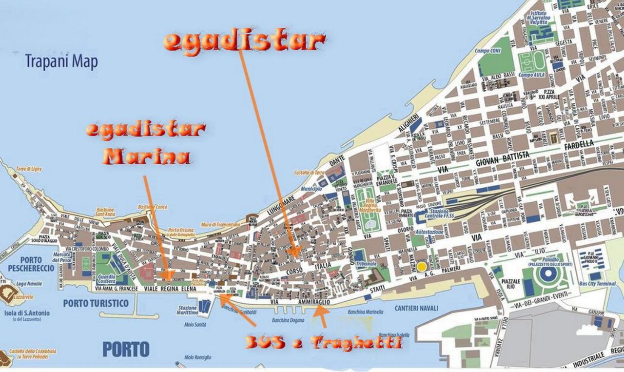 Trapani Egadistar Apartments Exterior foto